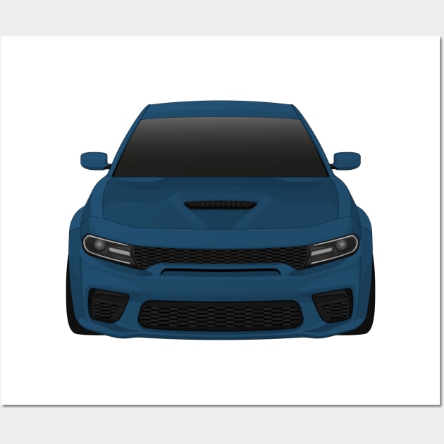 Charger Widebody Frostbite Wall Art by VENZ0LIC